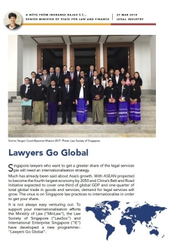 note on lawyers go global