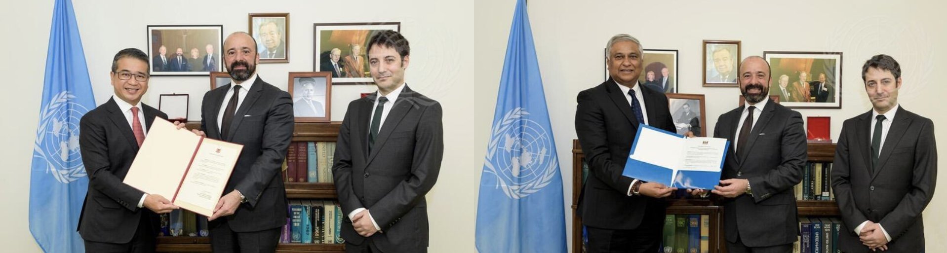 Singapore and Fiji depositing the instrument of ratification of the SCM on 25 February 2020